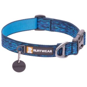 Ruffwear Flat Out Dog Collar Azul 36-51 cm