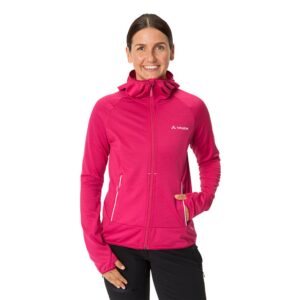 Vaude Tekoa Ii Hooded Fleece Rosa 34 Mujer