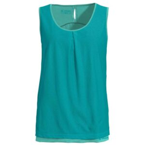 Vaude Skomer Iii Sleeveless T-shirt Azul 36 Mujer