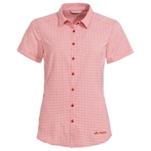Vaude Seiland Iii Short Sleeve Shirt Rojo 34 Mujer
