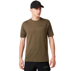 Oakley Apparel Si Flag Short Sleeve T-shirt Verde M Hombre