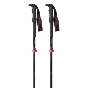 Komperdell Carbon Fxp.4 Approach Vario Compact Poles Naranja,Gris 105-125 cm