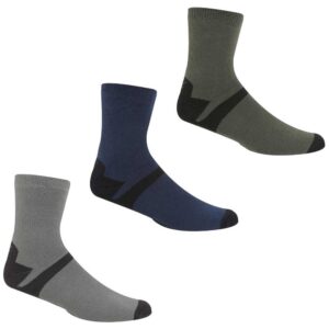 Regatta Outdoor Lifestyle 3 Pairs Multicolor EU 43-47 Hombre