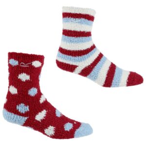 Regatta Cosy Socks 2 Pairs Rojo EU 36-38 1/2 Niño
