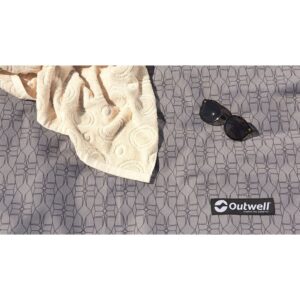 Outwell Flat Woven Lakecrest Negro,Gris