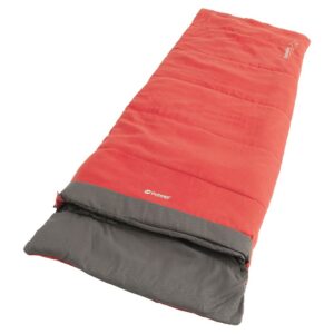 Outwell Celebration Lux 4ºc Sleeping Bag Verde Long / Left Zipper