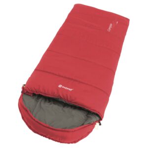 Outwell Campion Junior Sleeping Bag Rojo Extra Short / Left Zipper