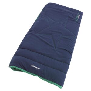 Outwell Champ Sleeping Bag Kids Azul Extra Short / Left Zipper