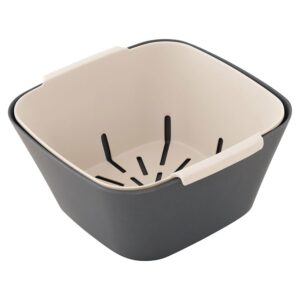 Outwell Tulip Bowl&colander Set Gris