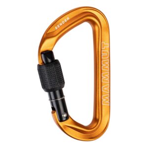 Mammut Sender Screwgate Snap Hook Dorado
