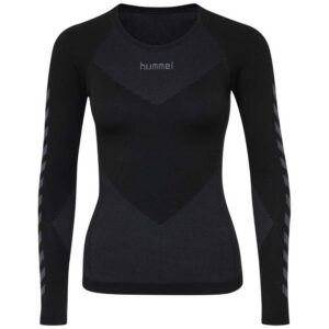 Hummel First Seamless Long Sleeve Base Layer Negro M-L Mujer