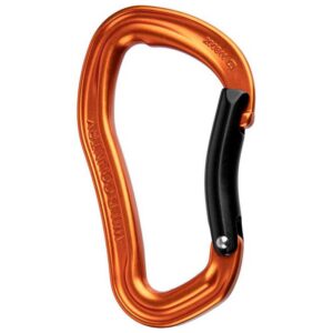 Wildcountry Electron Bent Gate Snap Hook Naranja