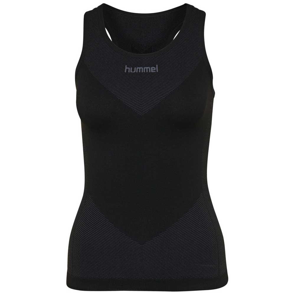 Hummel First Seamless Sleeveless Base Layer Negro XS-S Mujer
