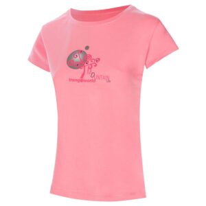 Trangoworld Tignes Short Sleeve T-shirt Rosa XS Mujer