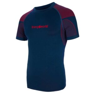 Trangoworld Trilho Short Sleeve T-shirt Azul L Hombre