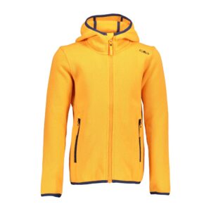 Cmp Jacket 3h19825 Hooded Fleece Naranja 4 Years
