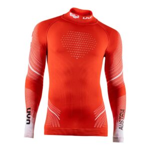 Uyn Natyon 2.0 Austria Long Sleeve Base Layer Rojo L-XL Hombre