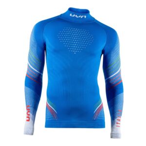 Uyn Natyon 2.0 Italy Long Sleeve Base Layer Azul S-M Hombre