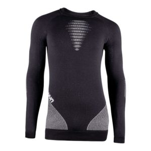 Uyn Cashmere Shiny 2.0 Long Sleeve Base Layer Gris S-M Hombre
