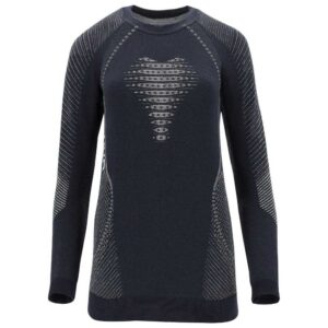 Uyn Cashmere Shiny 2.0 Long Sleeve Base Layer Gris L-XL Mujer