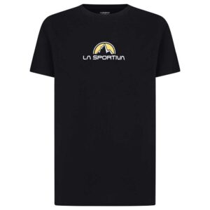 La Sportiva Brand Short Sleeve T-shirt Negro S Hombre