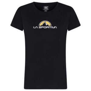 La Sportiva Brand Short Sleeve T-shirt Negro M Mujer