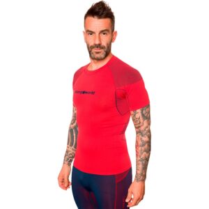 Trangoworld Trilho Short Sleeve T-shirt Rojo L Hombre