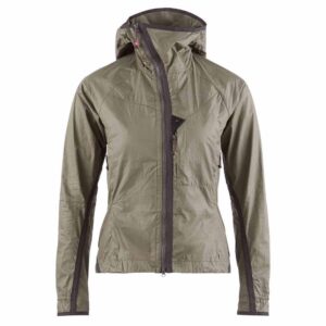 KlÄttermusen Ansur Wind Jacket Verde 2XS Mujer