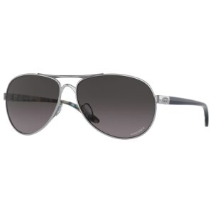 Oakley Feedback Prizm Sunglasses Plateado Prizm Grey Gradient/CAT3