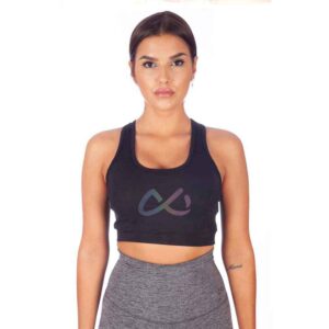 Ditchil Fire Sports Top Negro XL Mujer