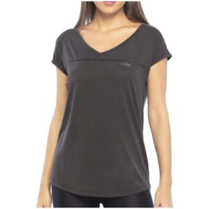 Ditchil Reflection Short Sleeve T-shirt Gris S Mujer