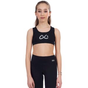 Ditchil Fever Sports Top Negro 8 Years Mujer