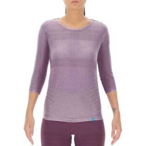 Uyn Natural Training 3/4 Long Sleeve T-shirt Lila L Mujer