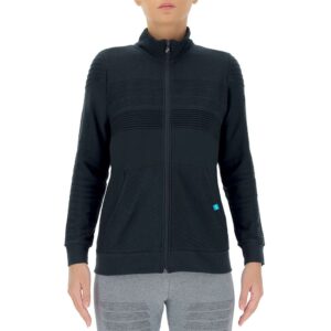 Uyn Natural Training Full Zip Long Sleeve T-shirt Gris M Mujer