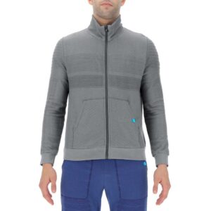 Uyn Natural Training Full Zip Long Sleeve T-shirt Gris M Hombre
