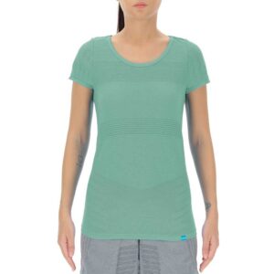 Uyn Natural Training Short Sleeve T-shirt Verde XL Mujer
