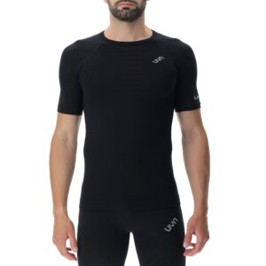 Uyn Workhard Short Sleeve T-shirt Negro XL Hombre