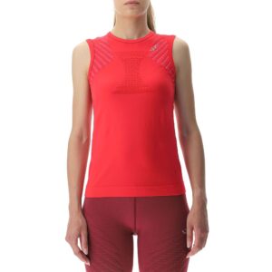 Uyn Workhard Sleeveless T-shirt Rojo L Mujer