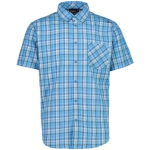 Cmp 30t9937 Short Sleeve Shirt Azul S Hombre