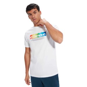 Ellesse Allegrio Short Sleeve T-shirt Blanco L Hombre
