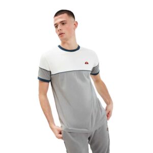 Ellesse Cabane Short Sleeve T-shirt Blanco,Gris M Hombre