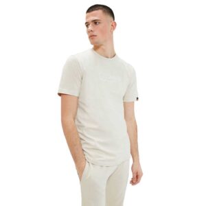 Ellesse Carpinone Short Sleeve T-shirt Beige XL Hombre