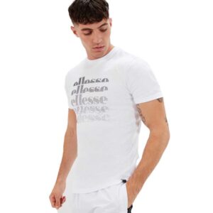 Ellesse Cervati Short Sleeve T-shirt Blanco S Hombre