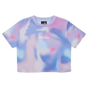 Ellesse Cindra Crop Short Sleeve T-shirt Lila 3-4 Years Niño