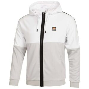 Ellesse Forestio Full Zip Sweatshirt Blanco,Gris S Hombre