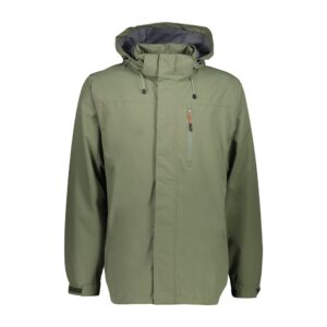 Cmp Zip Hood 30x9727+ Jacket Gris 5XL Hombre