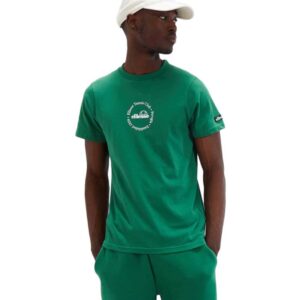Ellesse Melodi Short Sleeve T-shirt Verde S Hombre
