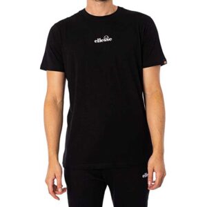 Ellesse Ollio Short Sleeve T-shirt Negro S Hombre