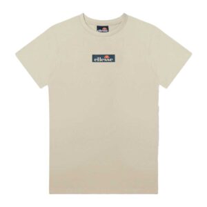 Ellesse Tenio Short Sleeve T-shirt Beige 3-4 Years Niño