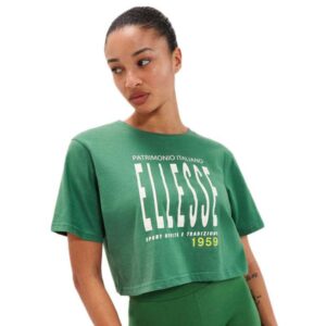Ellesse Volia Crop Short Sleeve T-shirt Verde 8 Mujer